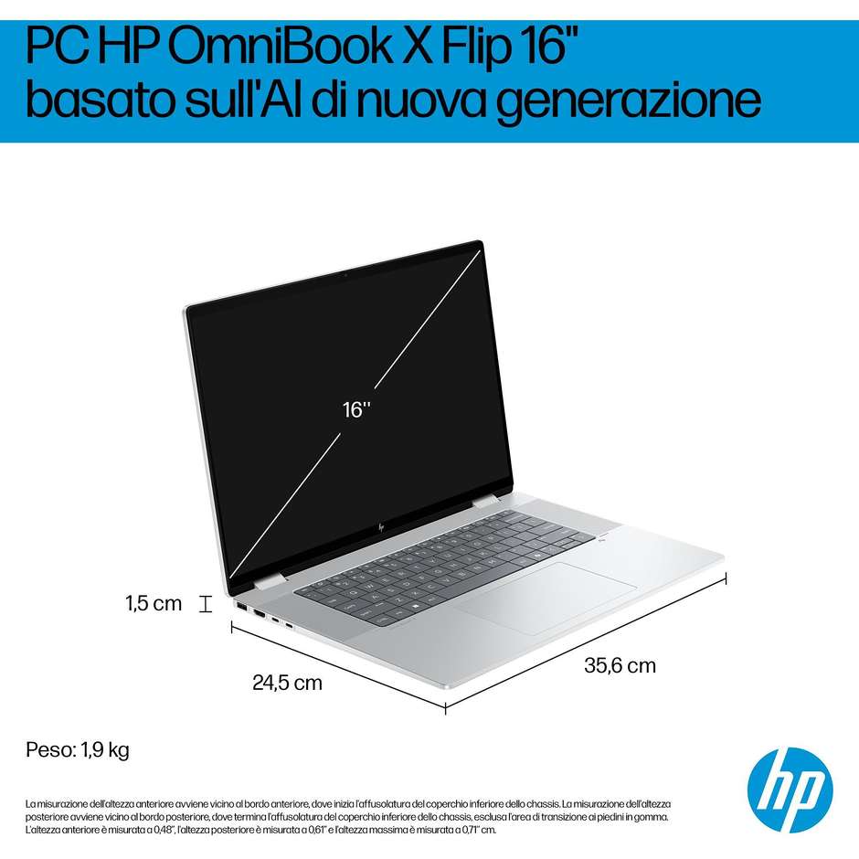 n.book omni360 16" 2k ai u5-225v  ram16 ssd1tbcop