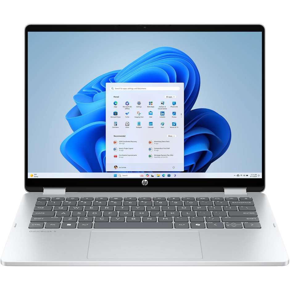 n.book omni5 360 14" 2k i3-1315u  ram8 ssd512 int