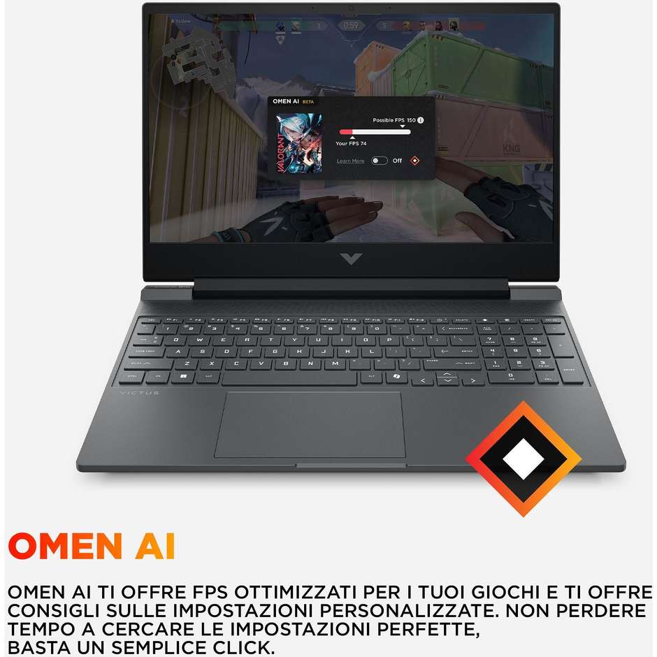 n.book victus 15,6" fhd core i5-13420h ram16gb ss