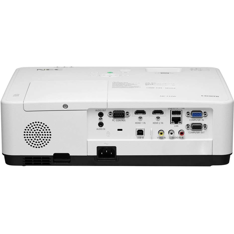 Necchi MC332W Videoproiettore WXGA Luminosità 3.300 ANSI lumen colore bianco