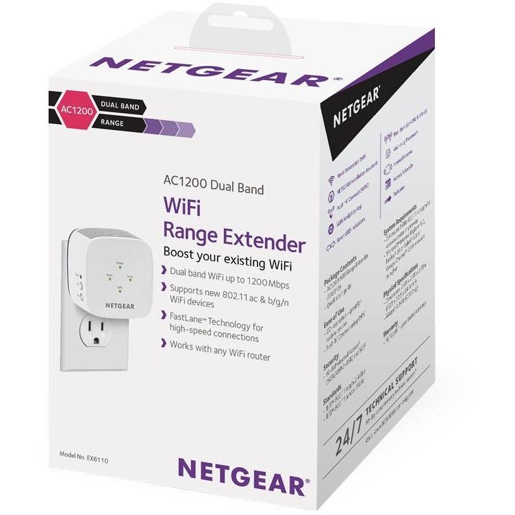 Netgear EX6110 AC1200 Ripetitore Wifi range extender colore Bianco -  Networking modem - ClickForShop