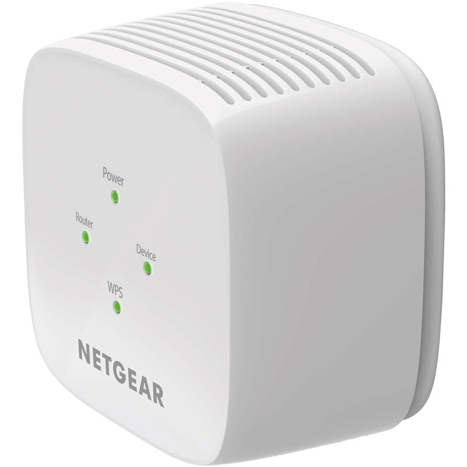 NETGEAR EX6110 ripetitore Wi-Fi 5 dual-band bianco con WPS