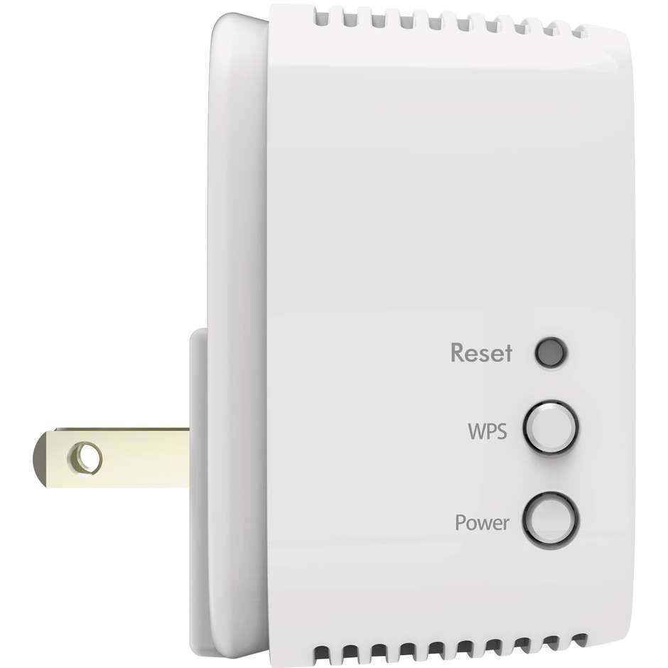 NETGEAR EX6110 Ripetitore Wi-Fi Dual Band AC1200 Range Extender da Presa con Indicatori Smart LED - Bianco