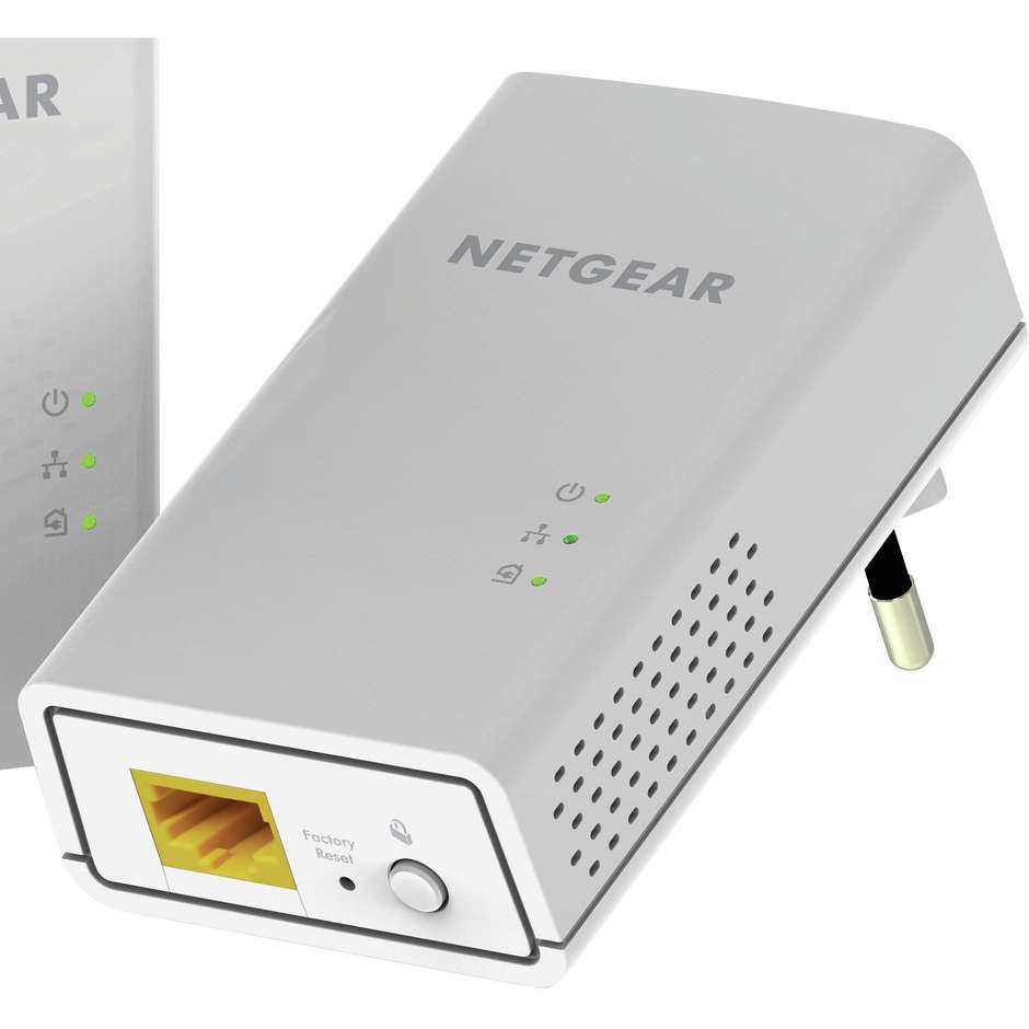 Netgear PL1000-100PES Adattatore Ethernet colore bianco