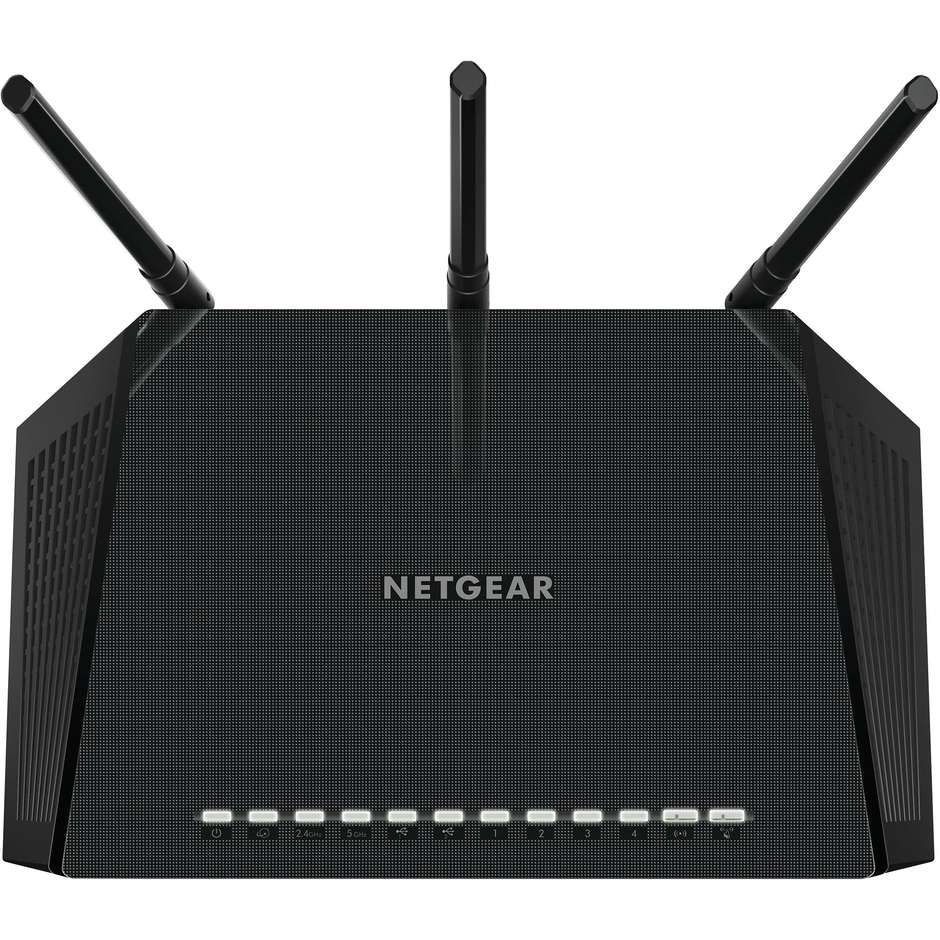 NETGEAR router R6400-100PES con tre antenne esterne 2.4/5 GHZ