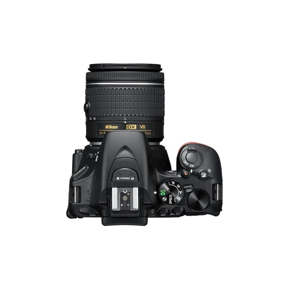 Nikon D5600 + AF-P1 DX NIKKOR 18-55 mm Fotocamera Reflex Digitale Touchscreen Bluetooth colore Nero