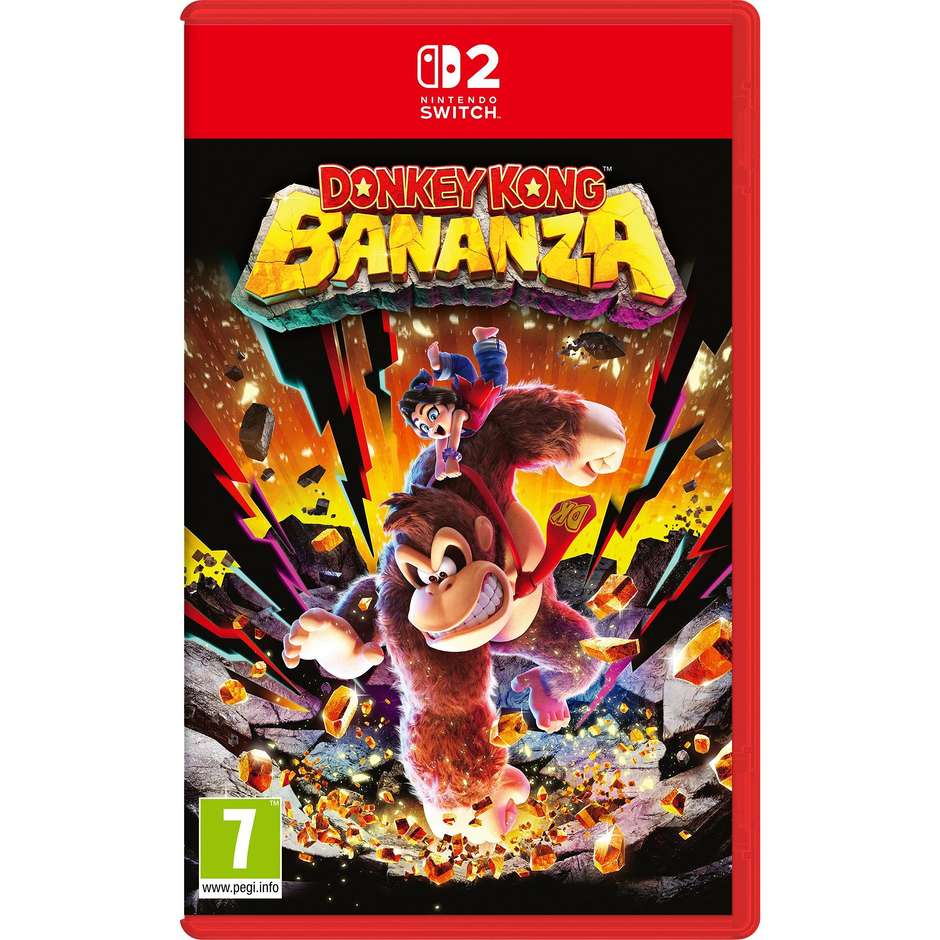Nintendo Donkey Kong Bananza Switch 2 PEGI 7