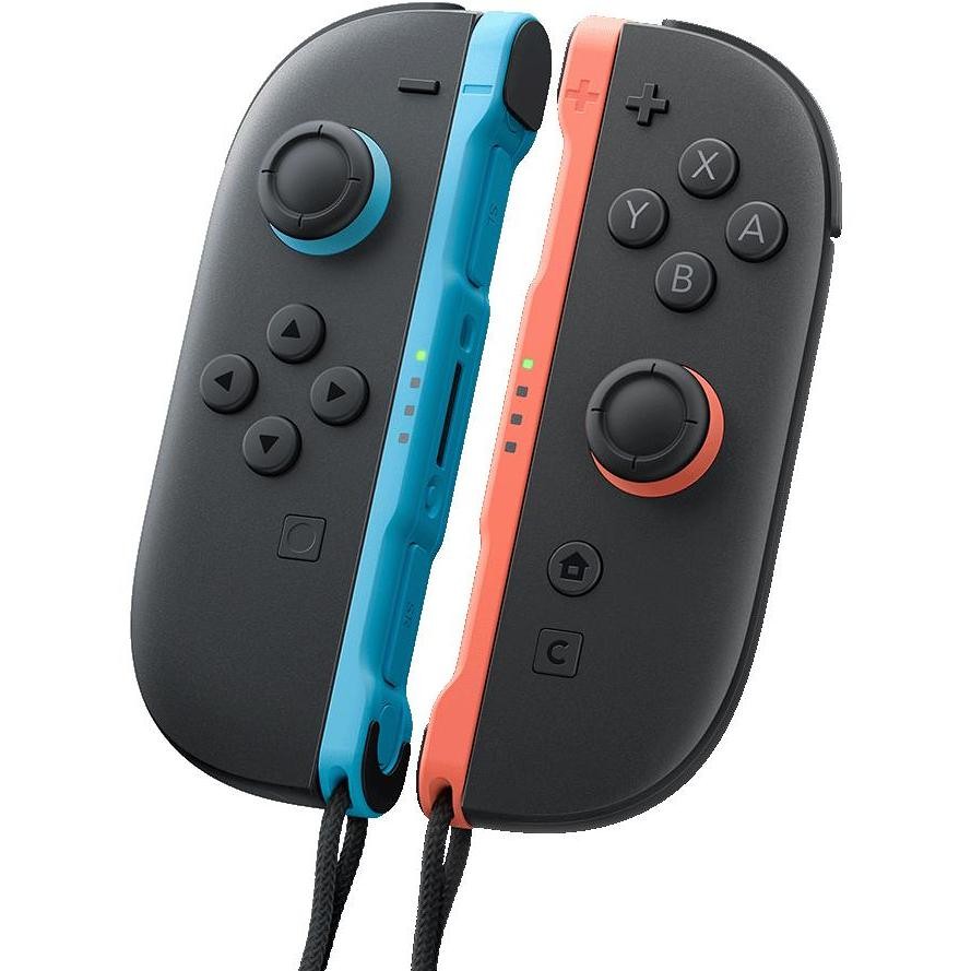 Nintendo Joy-Con 2 Coppia Controller Wireless Bluetooth (10015102) Set Due Controller con Joystick Analogici Tasto Cattura e Sensori di Movimento