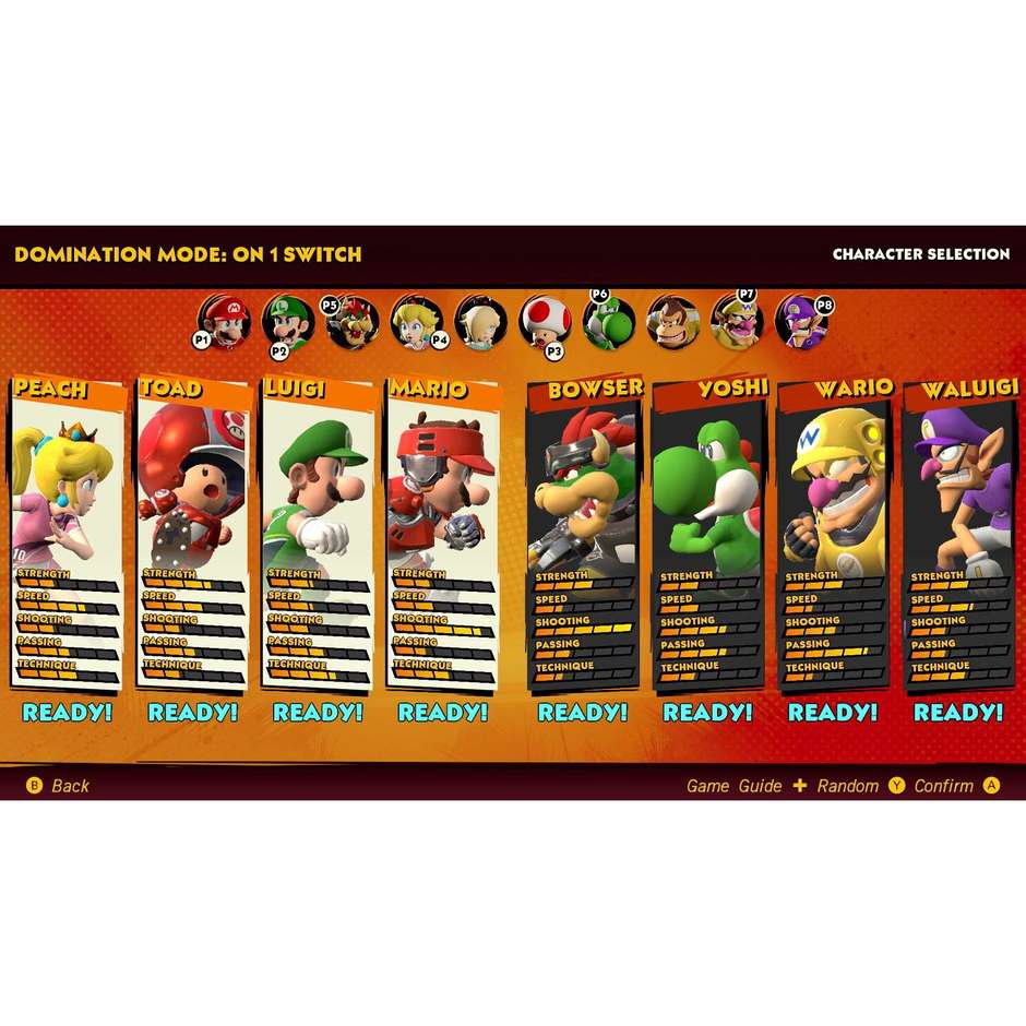 NINTENDO Mario Strikers: Battle League Football Standard per Nintendo Switch (PEGI 7)