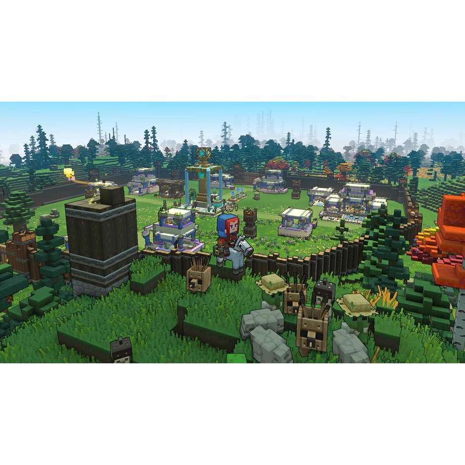 Nintendo Minecraft Legends - Deluxe Edition Cinese semplificato, Tedesca, DUT, Inglese, ESP, Francese, ITA, Giapponese, Coreano, Portoghese, Russo Nintendo Switch PEGI 7 Anni