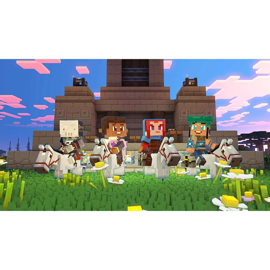 Nintendo Minecraft Legends - Deluxe Edition Cinese semplificato, Tedesca, DUT, Inglese, ESP, Francese, ITA, Giapponese, Coreano, Portoghese, Russo Nintendo Switch PEGI 7 Anni