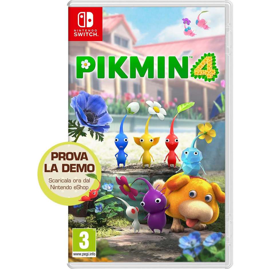 NINTENDO Pikmin 4 Multilingua Standard per Nintendo Switch (PEGI 3)