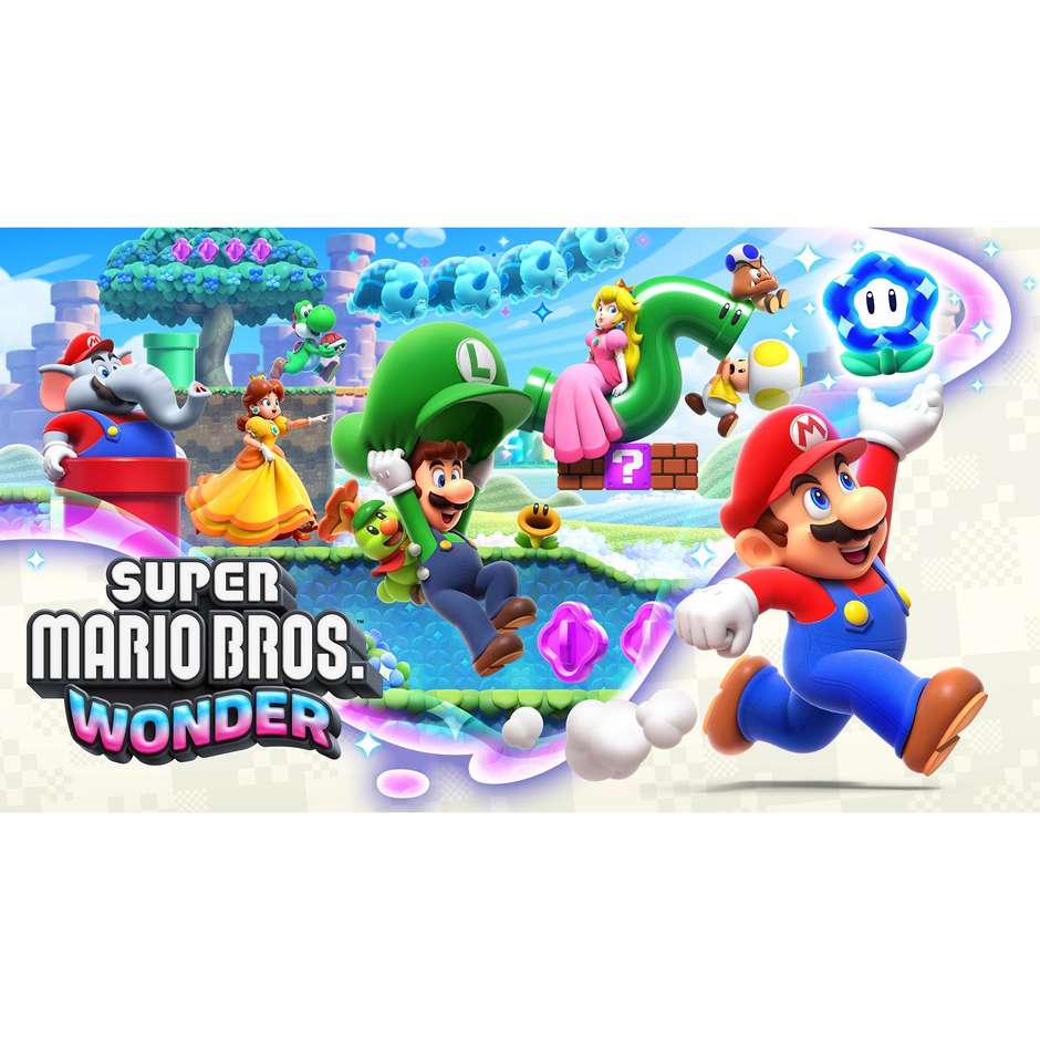 Nintendo Super Mario Bros. Wonder Standard Russo Nintendo Switch PEGI 3