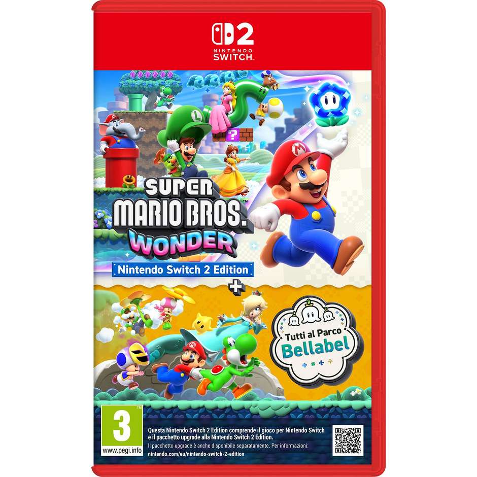 Nintendo Super Mario Bros. Wonder Switch 2 Edition + Tutti al Parco Bellabel