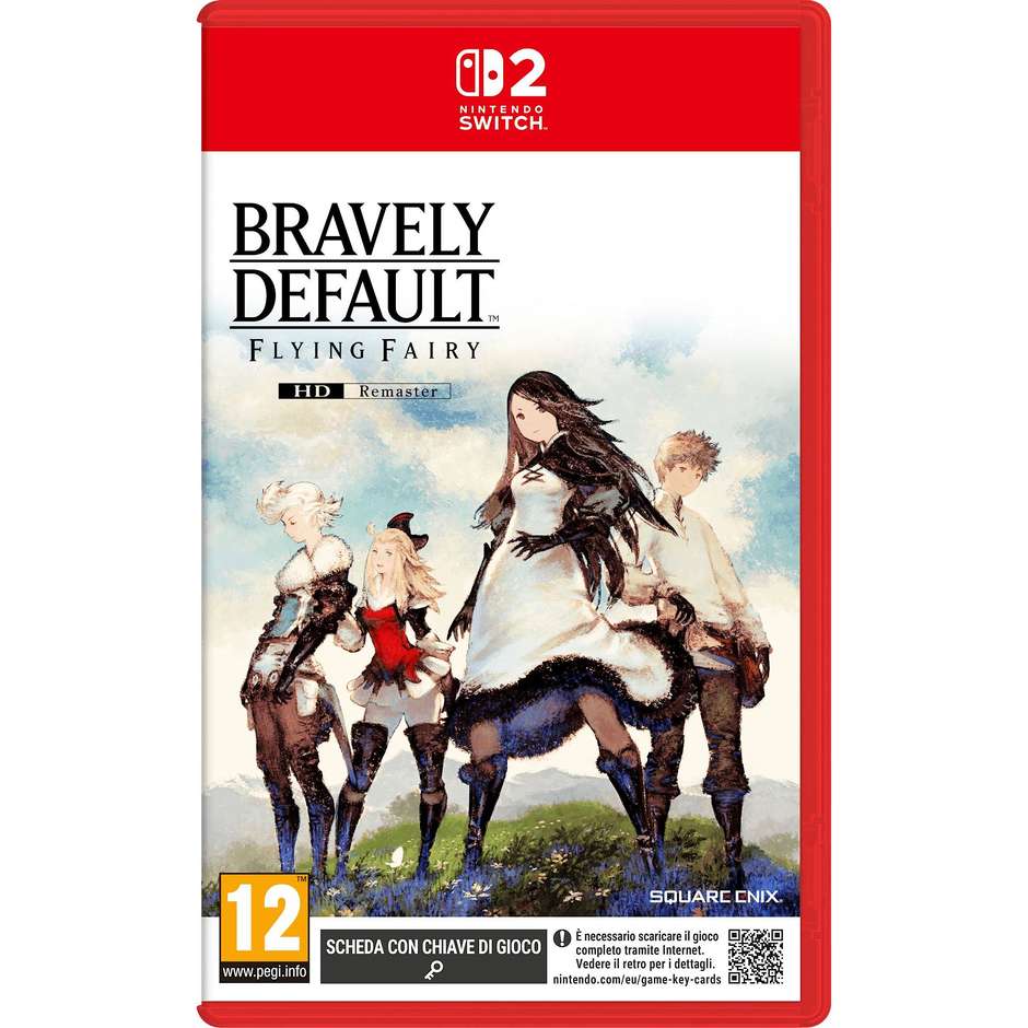 Nintendo Switch 2 Bravely default flying fairy hd remaster​ Rimasterizzata PEGI 12