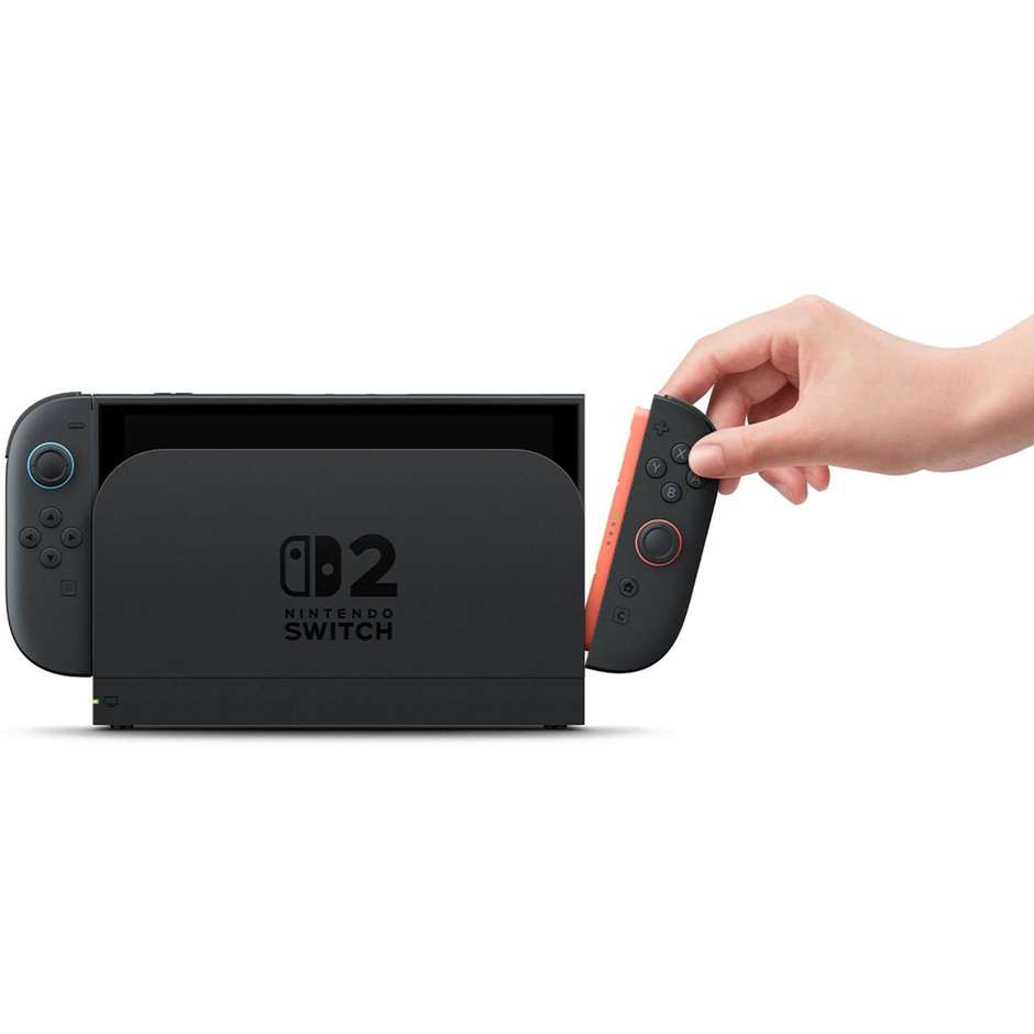 Nintendo Switch 2 con Mario Kart World Bundle (10015920) Console Portatile e da Salotto Schermo 7.9" LCD Touchscreen Memoria 256GB Flash Gioco Incluso Grigio e Colorato