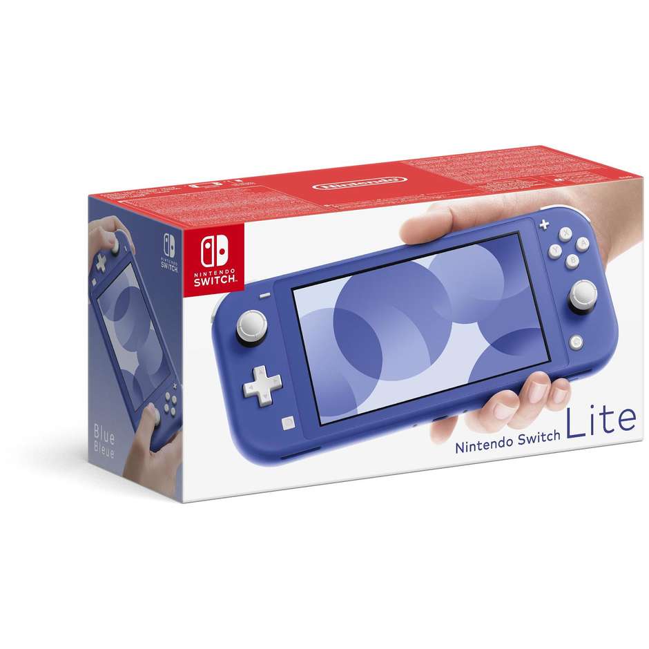 Nintendo Switch Lite Console game portatile display 5.5" LCD colore Blu