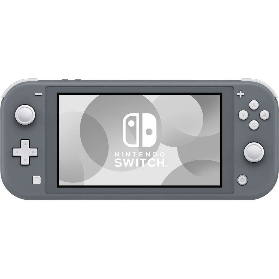 Nintendo Switch Lite Console game portatile display 5.5" LCD colore grigio