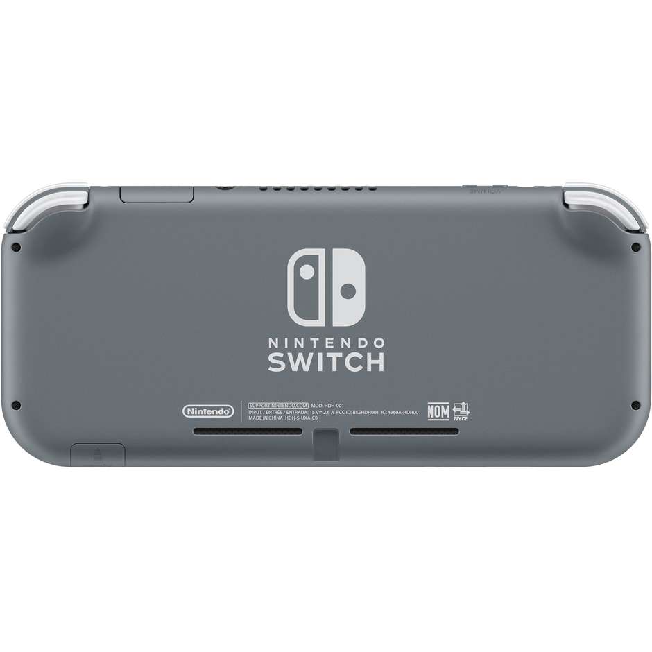 Nintendo Switch Lite Console game portatile display 5.5" LCD colore grigio