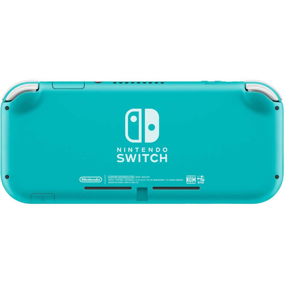 Nintendo Switch Lite console game portatile display 5.5" LCD colore turchese