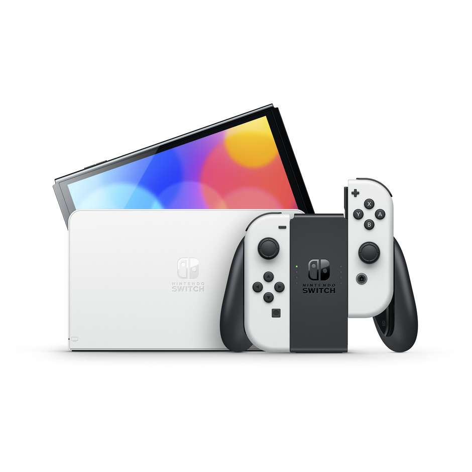 Nintendo Switch Oled 7" Memoria 64 GB Colore Bianco