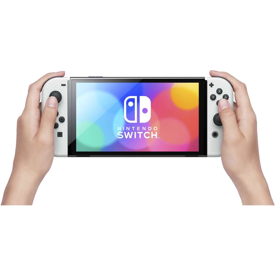 Nintendo Switch Oled 7" Memoria 64 GB Colore Bianco