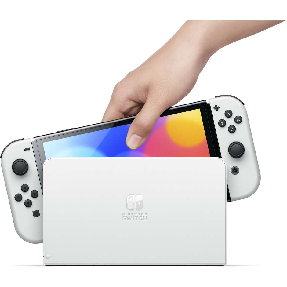 Nintendo Switch Oled 7" Memoria 64 GB Colore Bianco