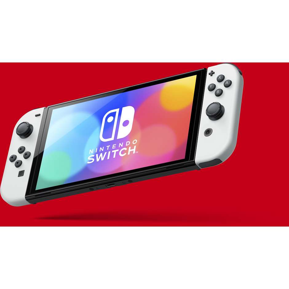 Nintendo Switch Oled 7" Memoria 64 GB Colore Bianco