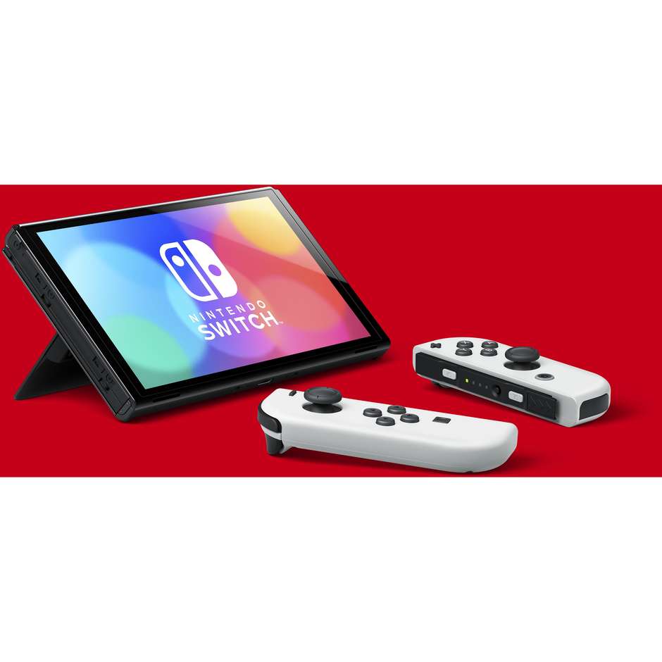 Nintendo Switch Oled 7" Memoria 64 GB Colore Bianco