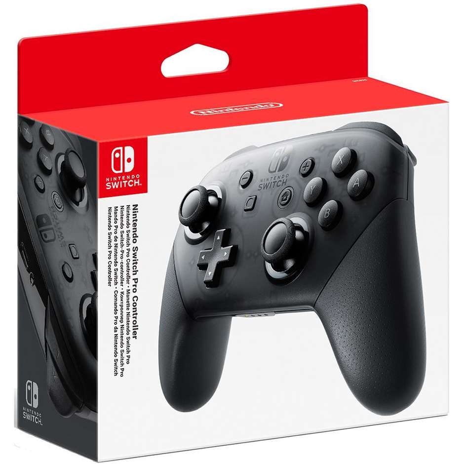Nintendo Switch Pro Controller wireless Bluetooth, nero