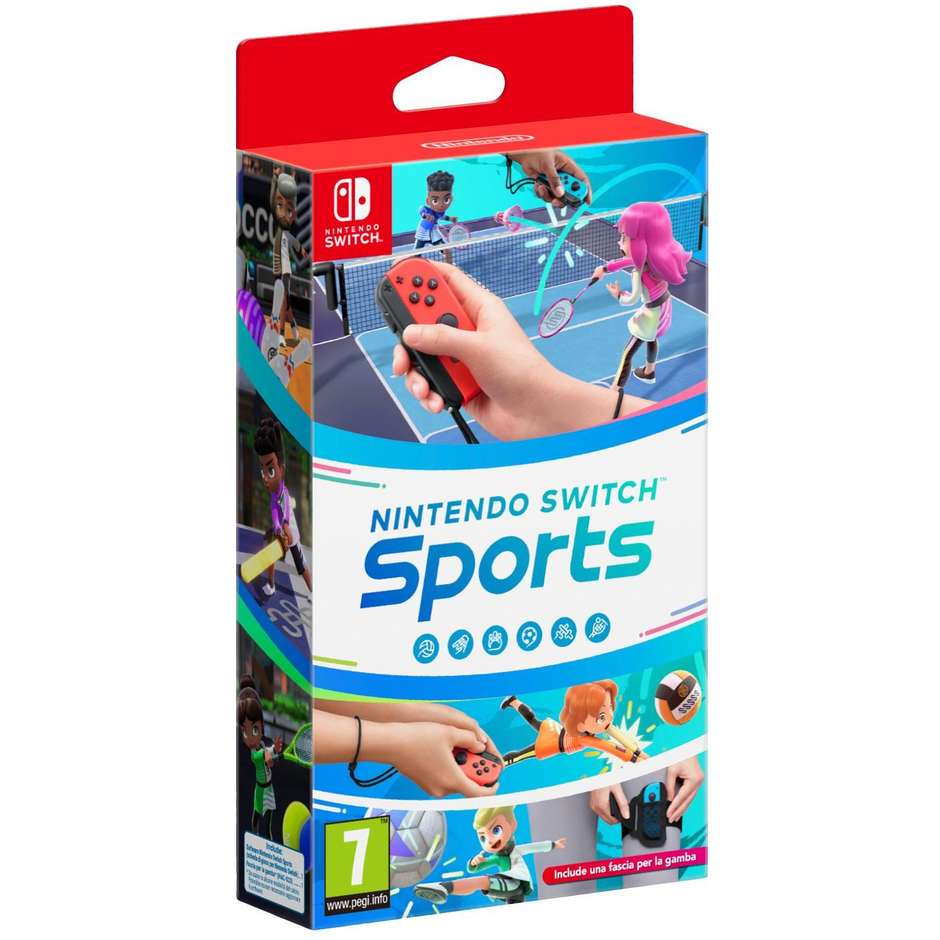 Nintendo Switch Sports per Nintendo Switch Gioco Sportivo con Sensori di Movimento Joy-Con Scheda di Gioco