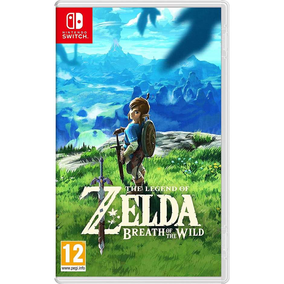 Nintendo The Legend Of Zelda: Breath of the Wild Video Game per Nintendo Switch