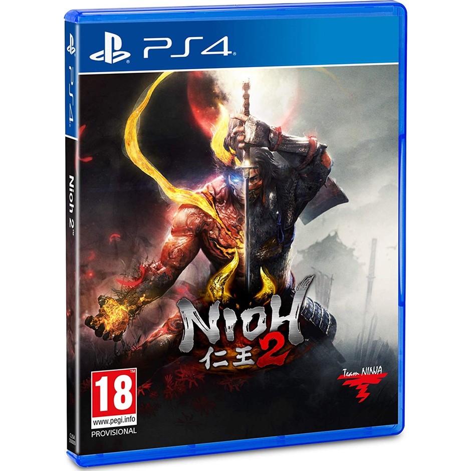 Nioh 2 per PlayStation 4 Gioco di Ruolo d'Azione Hardcore Poteri Yokai Giappone Feudale Team Ninja Disco Blu-ray