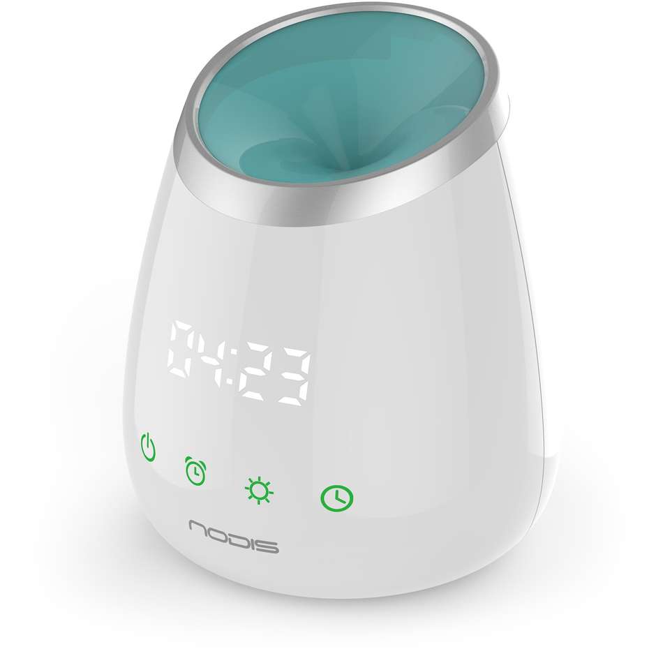 NODIS NT-ZEN2WH Umidificatore ad Ultrasuoni a Vapore Freddo Serbatoio 3 Litri Diffusore Aromi