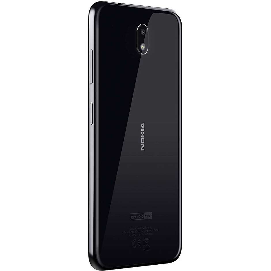 Nokia 3.2 Smartphone 6,26" HD+ memoria 32 GB Ram 3 GB Fotocamera 13 MP Android colore Nero