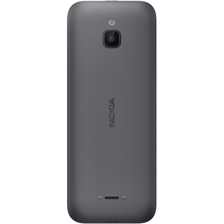 Nokia 6300 Telefono cellulare 2,4" 4G Memoria 4 GB WhatsApp Facebook colore Charcoal