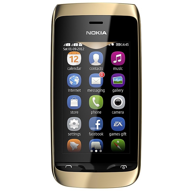 Nokia 308 нет подсветки