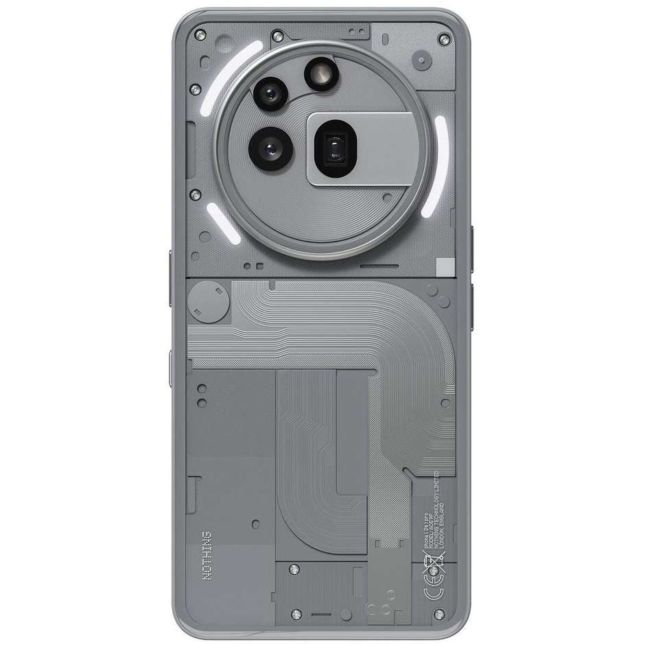 Nothing Phone 3A Pro Smartphone 5G 6.77" Ram 12 GB Memoria 256 GB Colore Grigio