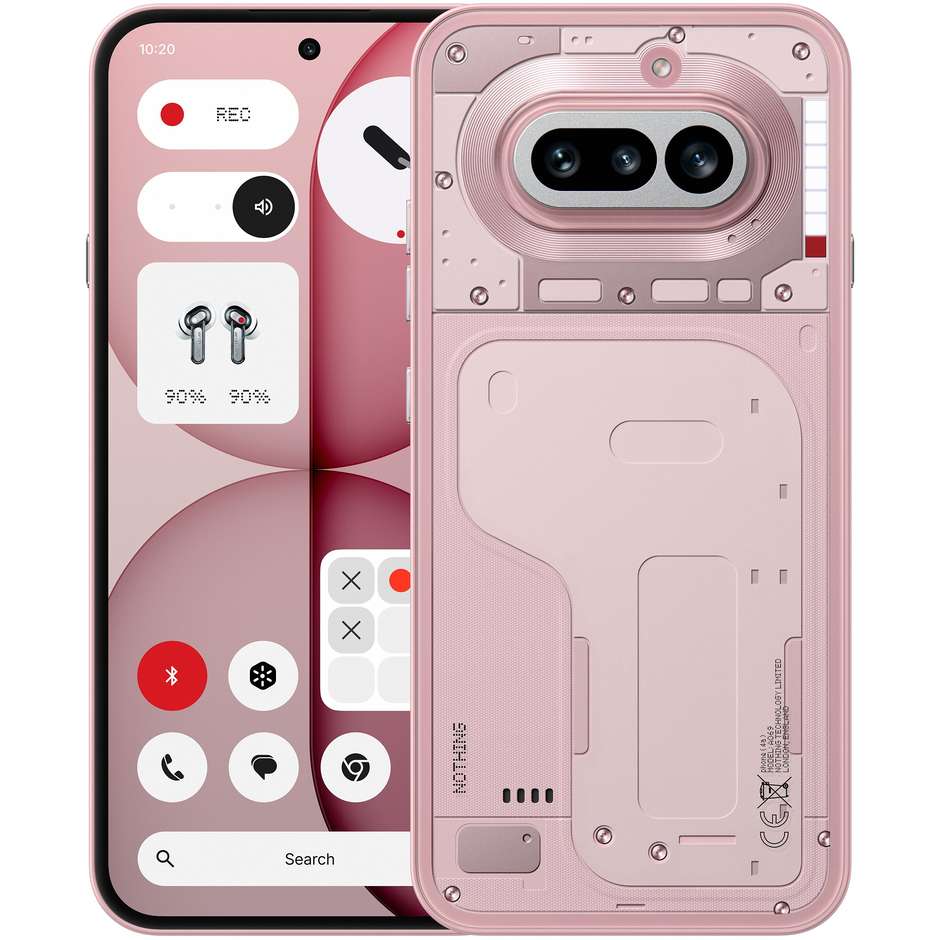 Nothing Phone (4a) 5G 12 GB/256 GB AMOLED 120 Hz rosa