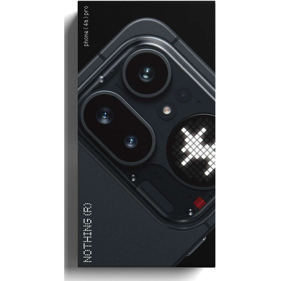 Nothing Phone (4a) Pro 5G 12 GB/256 GB nero AMOLED 144 Hz