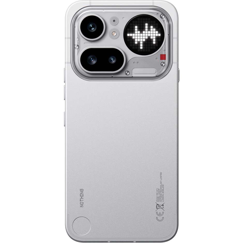Nothing Phone (4a) Pro Silver, 8 GB/128 GB e display AMOLED da 6,83 pollici