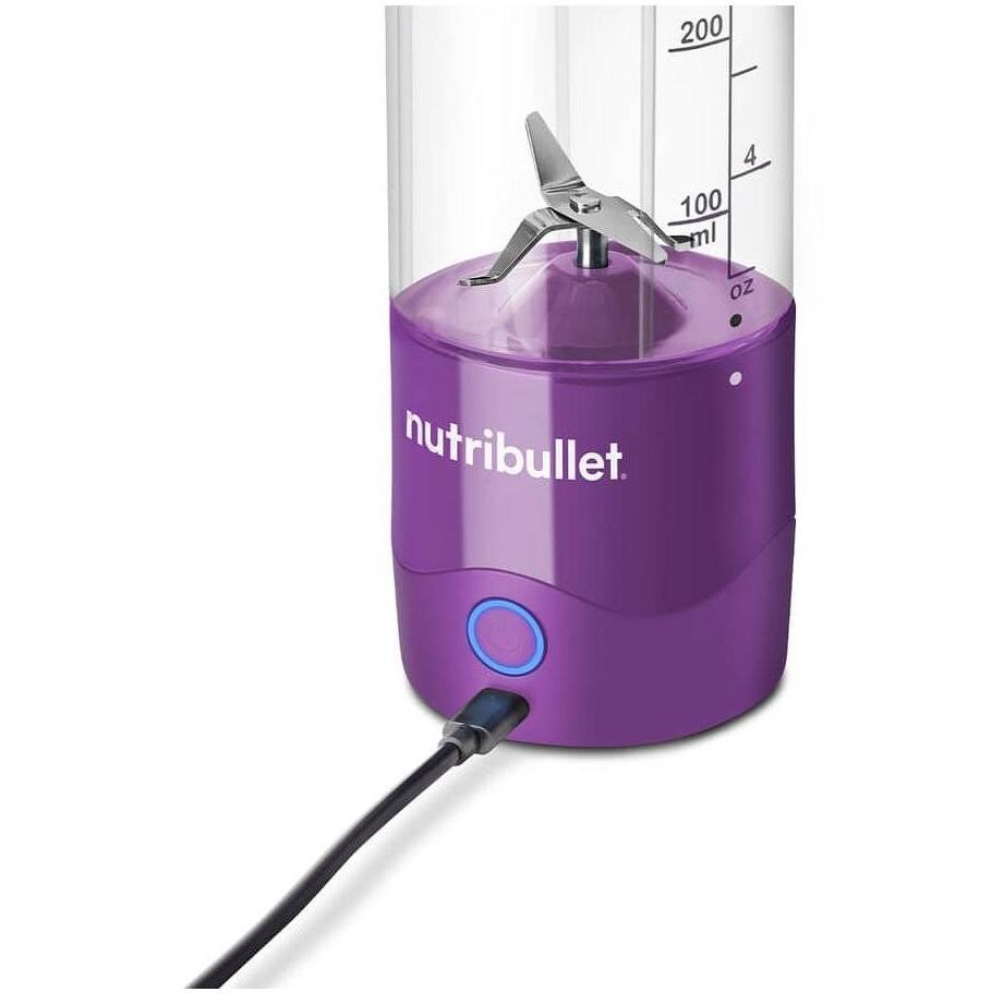 NutriBullet Frullatore Portabile Capacita 0,475 Lt Colore Viola
