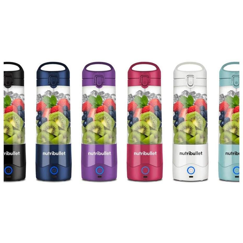NutriBullet Frullatore Portabile Capacita 0,475 Lt Colore Viola