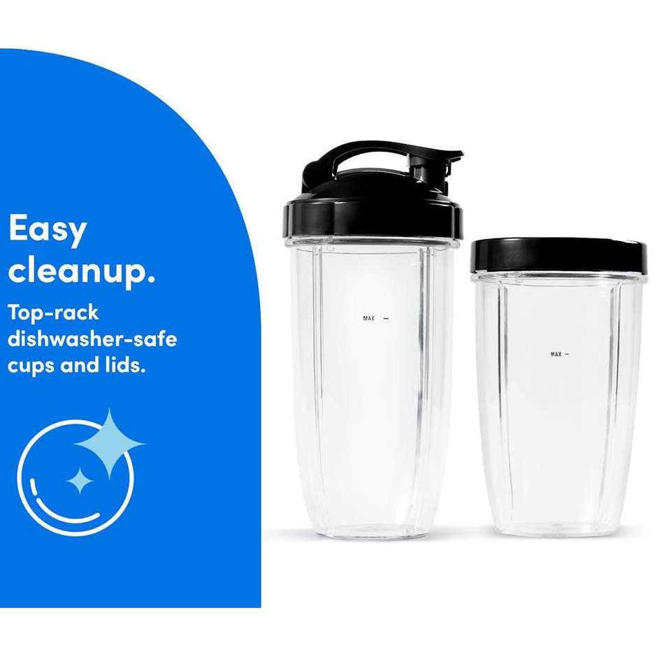 NutriBullet NB907MAW Frullatore Pro 900 Capacita 0,9 Lt Sport 900 W Colore Bianco