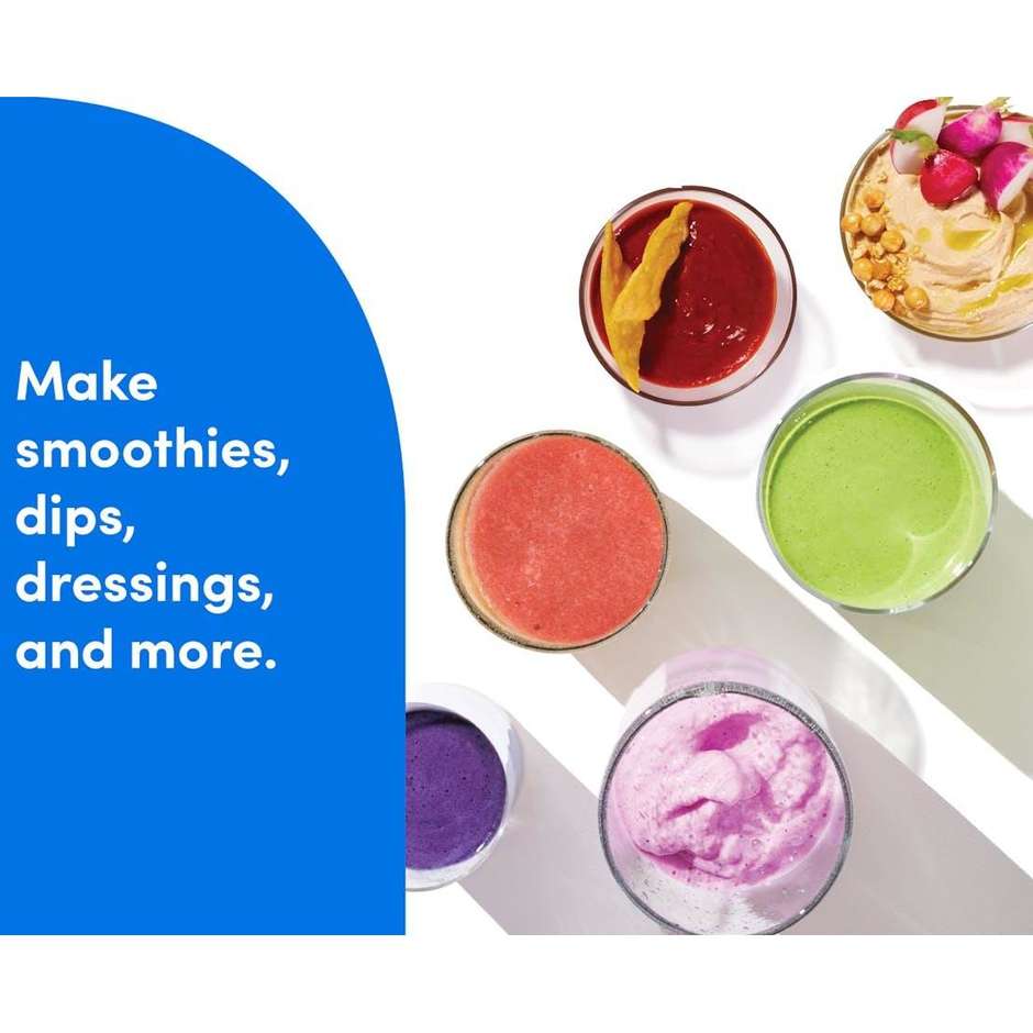 NutriBullet NB907MAW Frullatore Pro 900 Capacita 0,9 Lt Sport 900 W Colore Bianco