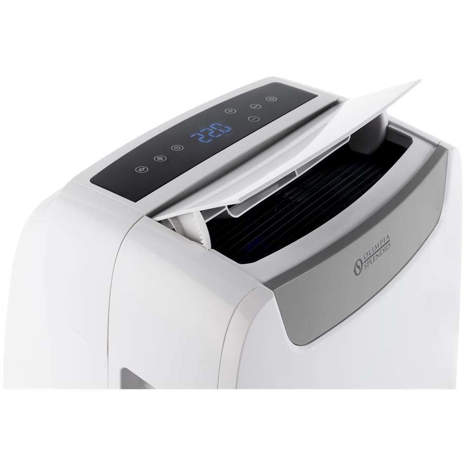 Olimpia Splendid AIR PRO 14 HP Dolceclima condizionatore portatile 14000 BTU classe A/A+ pompa di calore colore bianco