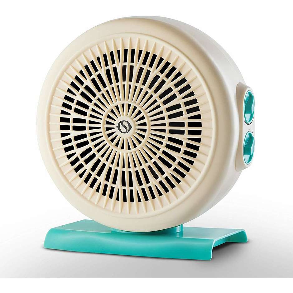 Termoventilatore In Ceramica Brandson 2000W | Telecomando, Timer 9h, Oscillazione 40° | Sicurezza GS