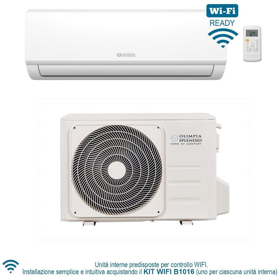 OLIMPIA SPLENDID KITARYAL10 Condizionatore Climatizzatore Mono Split Inverter 10000 BTU Classe A Gas R32