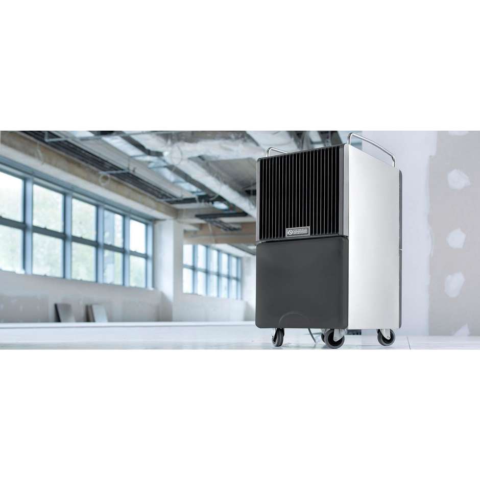Olimpia Splendid SeccoProf 40 Deumidificatore 40 l/24h con Gas R290, Serbatoio 8 L e Timer 24h — Nero/Grigio