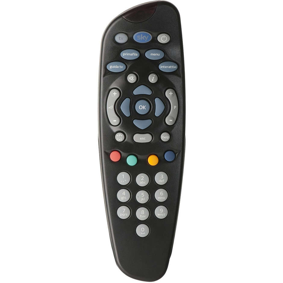 ONE FOR ALL SKY705NEW Telecomando Universale Preprogrammato per TV e Dispositivi Multimediali Colore Black